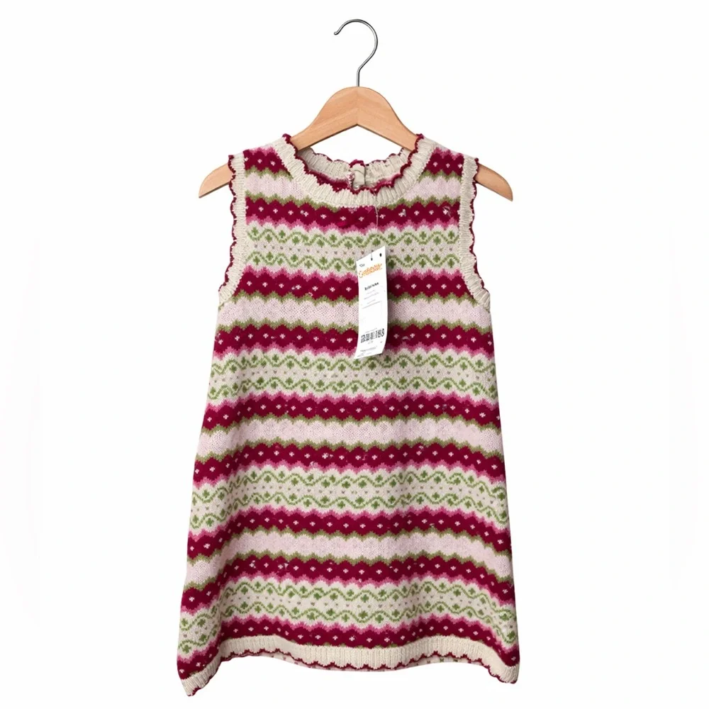 Gymboree Sleeveless Sweater Dress. New with tags. Size  18/24